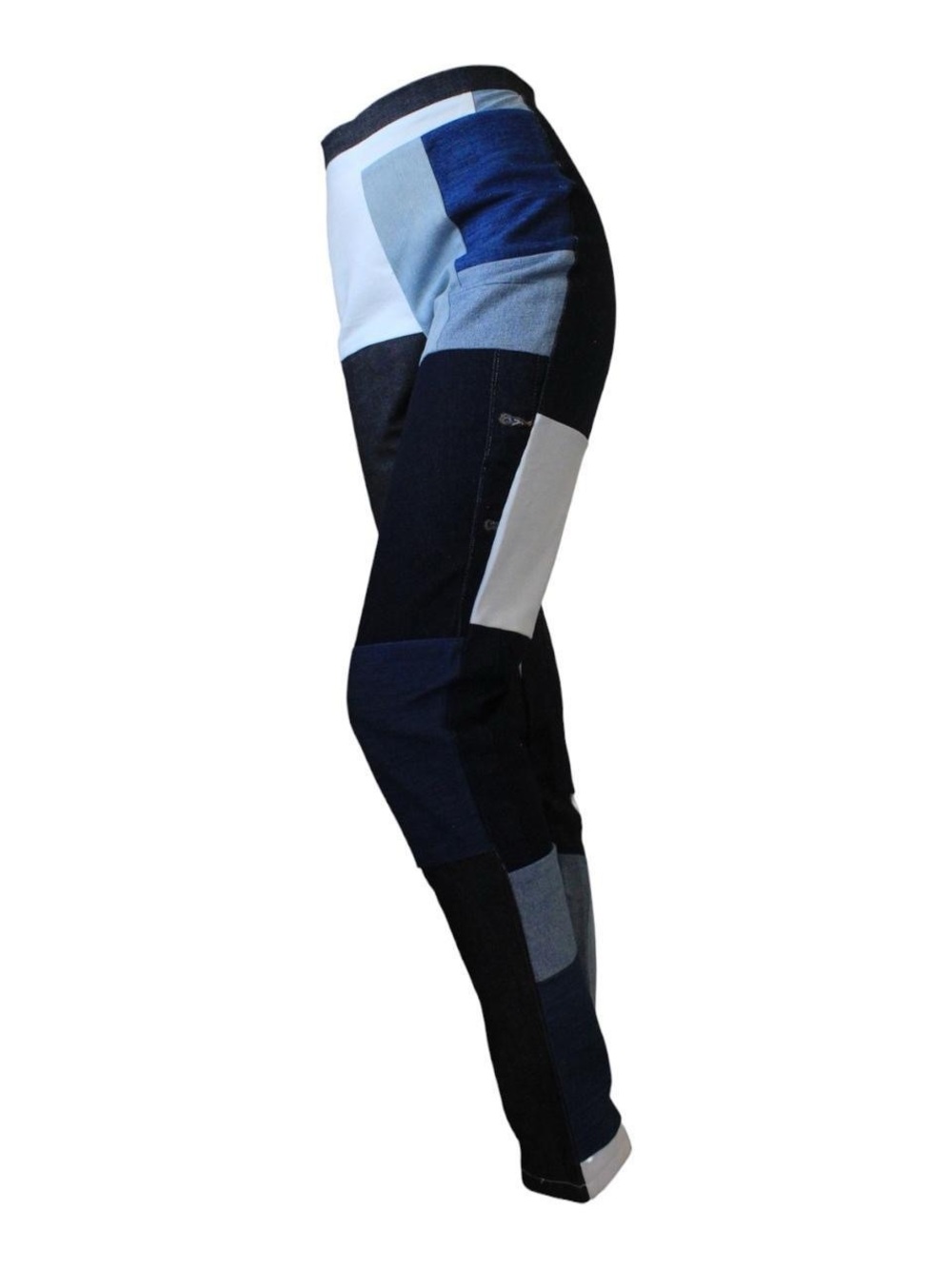 Upcycled patchwork jeans - Picture 2 of 6